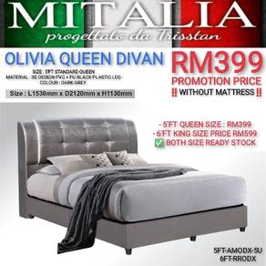 Katil Divan Queen Berkualiti | Queen Divan Bed