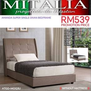 Super Single Divan Bedframe | Katil Super Single