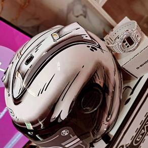 gshock japan set + helmet grayfosh limited