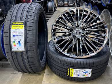 Sport Rim OEM Toyota Wald Combo Tyr 19x8.5j et35