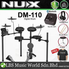NUX DM-110 5 Piece Digital Electronic Drum DA30