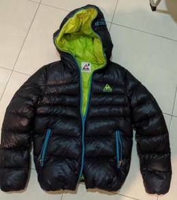 Le Coq Sportif children padded hoodie jacket