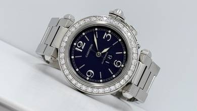 Cartier Pasha 35mm Setting Diamond