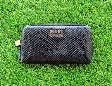 See by Chloe Original leather long wallet