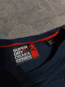 Superdry Dry Japan T-Shirt Lelaki – Hitam