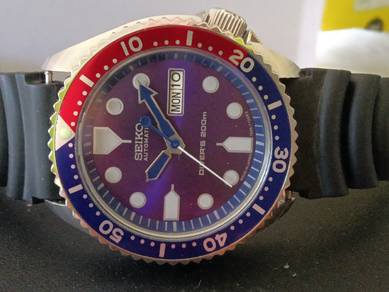 jam Seiko Pepsi diver 200m automatic Japan made 