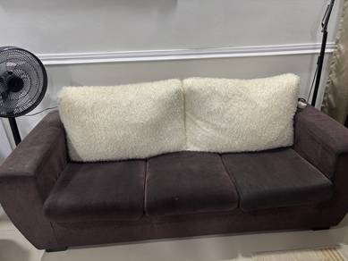 Sofa 3 Seater Dark Choco