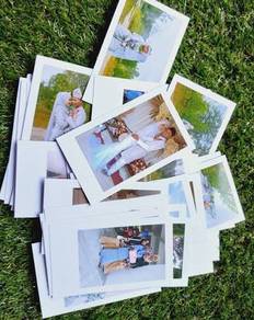 polaroid and business card cutter