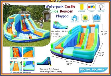 Doctor Dolphin 73002 Waterpark Bouncer Pool. Kolam