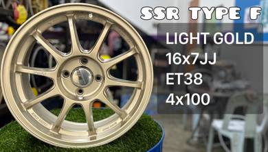 SSR TYPE F 16inch Light Gold
