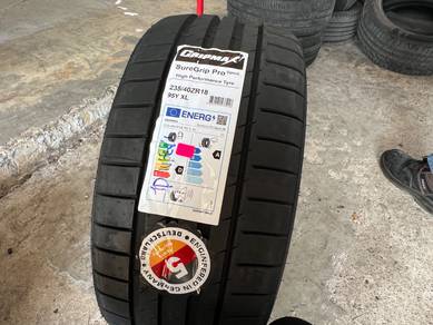 Tayar Baru 235 40 18 Gripmax SureGrip Pro 2026