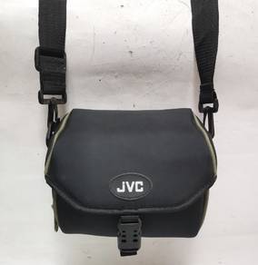 JVC Black Digital Camera Bag with Adjustable Strap