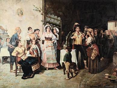 Preparations for the Roman Wedding – Reproduction