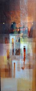 Geometric Abstract with Earthy Tones I