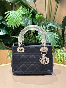 Christian Dior Mini Lady Dior Clear Lucite