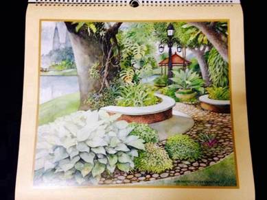 Calendar Print - Tm Tasik Titiwangsa, Kuala Lumpur