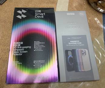 BRAND NEW IPHONE 16 PRO casing/Screen Protector
