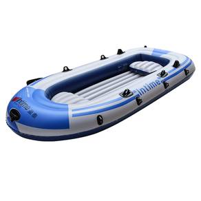 BLUE BIRU INFLATABLE BOAT Kayak Raft Boating Set