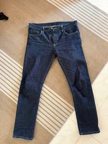 uniqlo jeans kepala kain