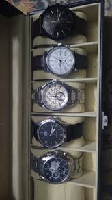Jam tangan original Seiko, orient, edifice 