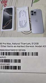 iphone 16 pro max 512GB
