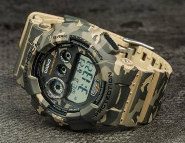 Watch-Casio Camouflage G SHOCK GD120CM-5- ORIGINAL
