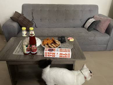 Set sofa L shape + coffee table