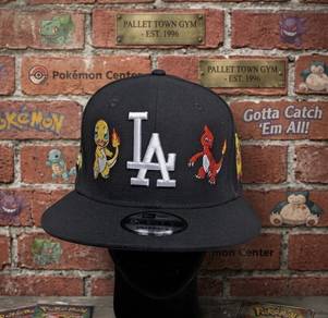 New Era Dodgers Pokemon 9FIFTY Black Cap