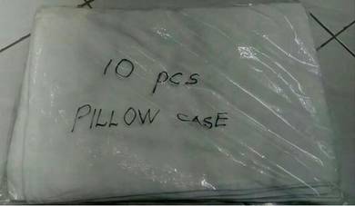 Sarung bantal cotton putih