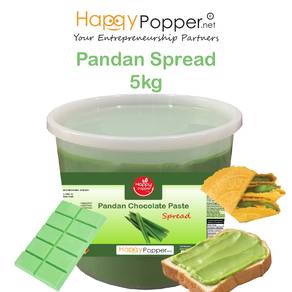 Pandan Chocolate Spread 5kg (4 DRUM/CTN)