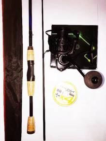 Maguro black shadow 4000 combo shakespeare rod