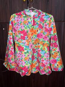 Mandarin Collar Modern Curvy Kurung (Baju Kurung)