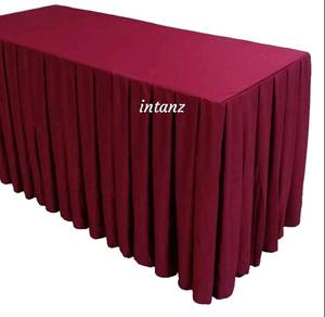 Alas Meja Berskirting Easy Setting