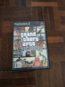 PS2 gta san ori dvd game