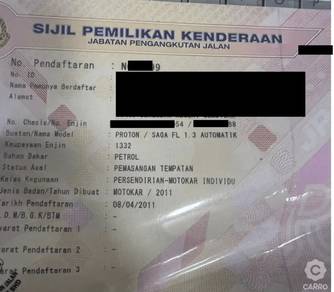 2011 Proton Saga FL EXECUTIVE