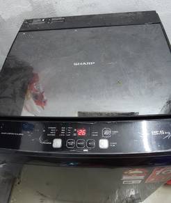 mesin basuh auto sharp 15.5kg