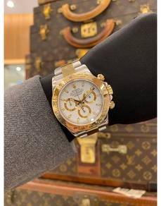 Rolex Daytona Cosmograph Half 18K 750 Yellow Gold