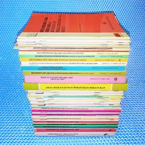 Malaysia Law & Statutes Books Lot of 43