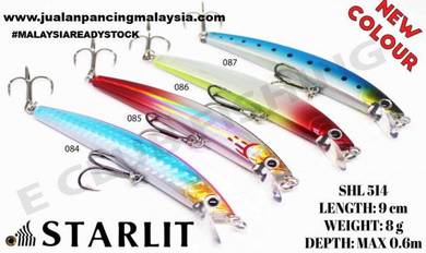 Starlit crystal minnow shl 514 new color
