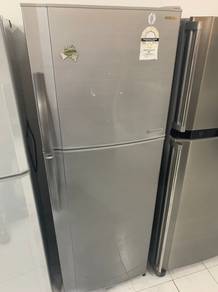Grey Sharp Peti Sejuk Ais Fridge Refrigerator Ice