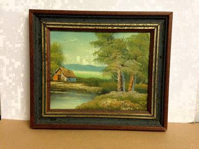 Vintage Oil Painting Australian Artist-Signed