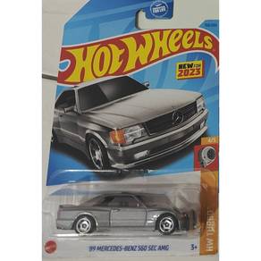 Hot Wheels '89 Mercedes-Benz 560 SEC AMG Silver
