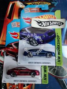 Hot Wheels Bentley Continental Supersports Set