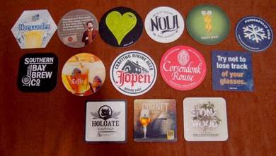 World Beer Coasters (14 Pcs) - Set A