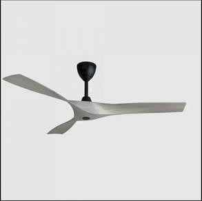 Alkova 56" DC Ceiling Fan AXIS3B56 GREY WOOD