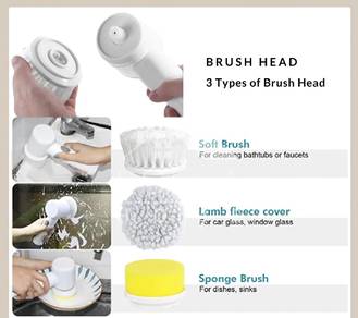 Cleaning brush cordless