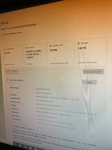 (NEGOTIABLE) Full Set PC i7 16GB SSD