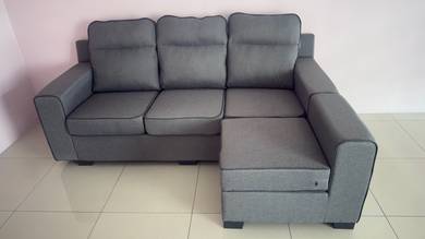 L shaped detachable sofa