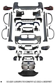 BMW G01 X3 Convert Facelift X3M Bodykit