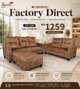 sofa 2+3+Stool 